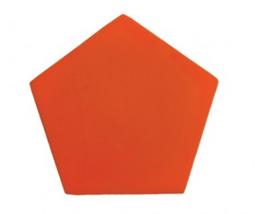  5-kantsmagneter, färg orange 